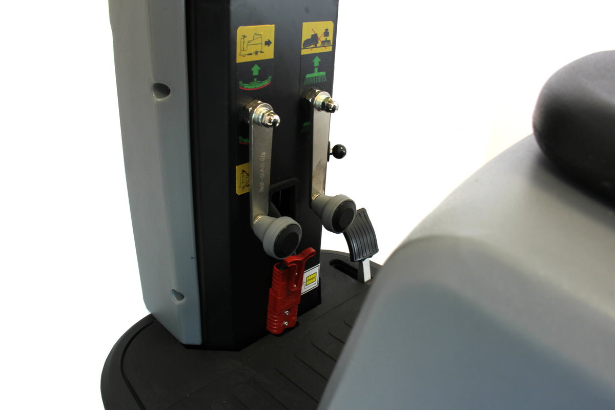 New Ride on Auto Floor Scrubber Machine 22'' with Battery, Brush
