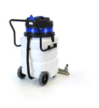 Industrial Vacuum Cleaner Wet/Dry-2 Motors-Front Squeegee-24 Gallon