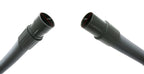 Vacuum Cleaner Hose, with 1.5-Inch and 1.75-Inch Cuffs, 9-Feet.