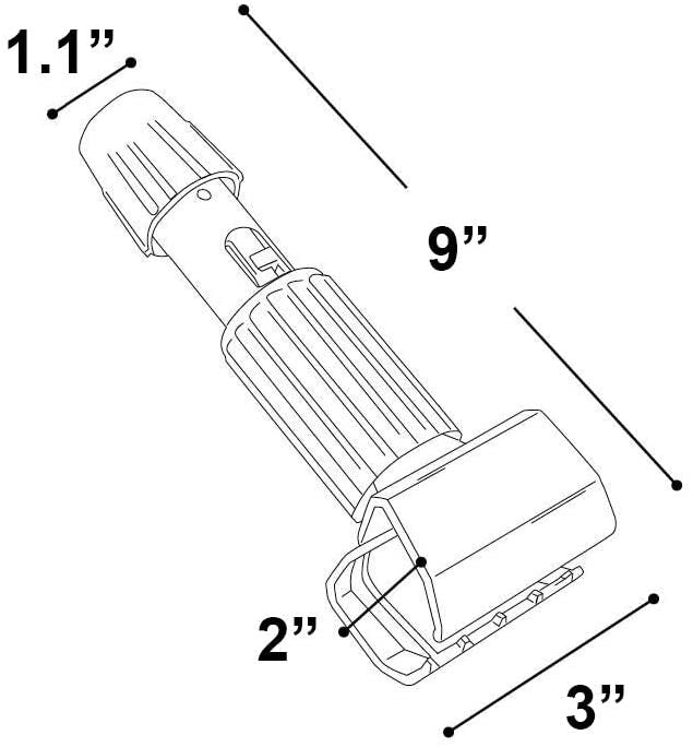 Commercial Mop Clamps - Gripper Mop Yellow