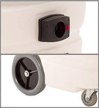 Industrial Vacuum Cleaner Wet/Dry-2 Motors-Front Squeegee-24 Gallon