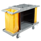 Hotel Cart Housekeeping Room Service Cart H 39" x L 60" X W 21"