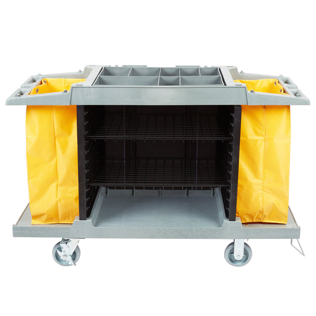 Hotel Cart Housekeeping Room Service Cart H 39" x L 60" X W 21"