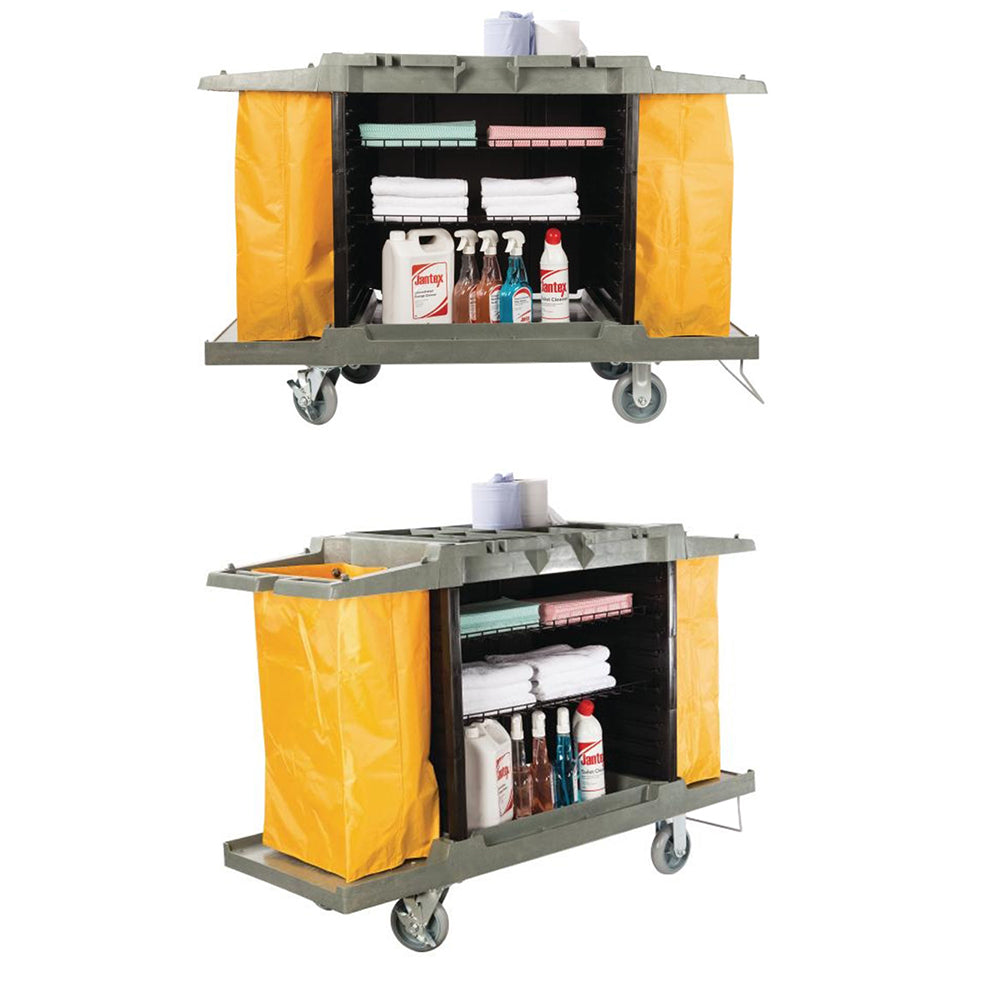 Hotel Cart Housekeeping Room Service Cart H 39" x L 60" X W 21"