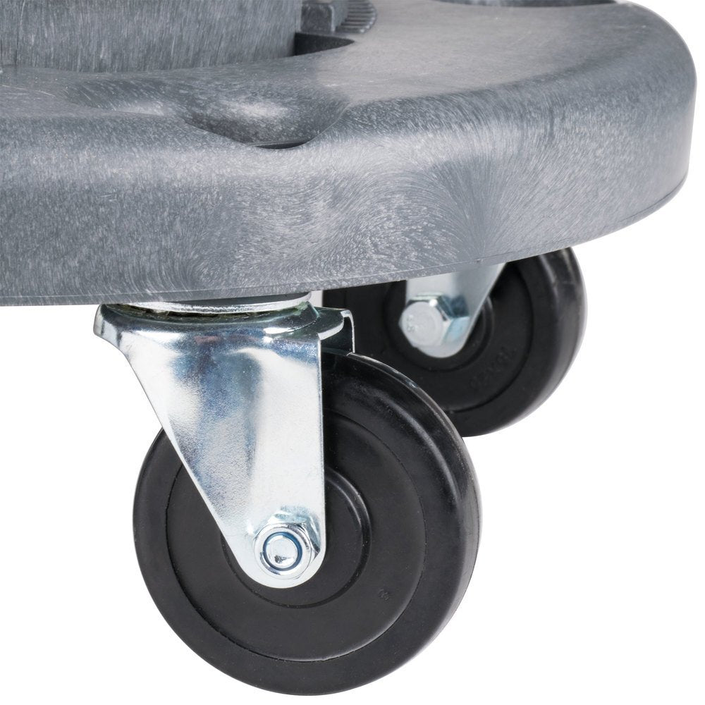 Trash Can Dolly Heavy-duty | 5 Caster | 460 Lb Capacity