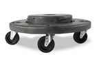 Trash Can Dolly Heavy-duty | 5 Caster | 460 Lb Capacity