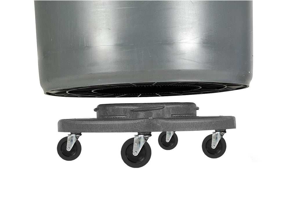 Trash Can Dolly Heavy-duty | 5 Caster | 460 Lb Capacity