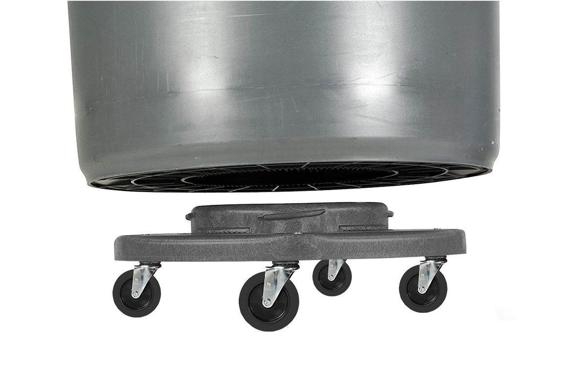Trash Can Dolly Heavy-duty | 5 Caster | 460 Lb Capacity