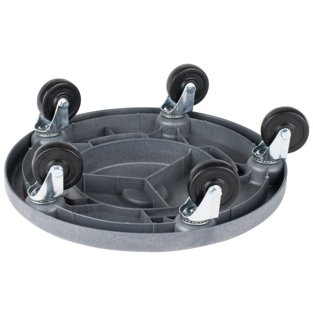 Trash Can Dolly Heavy-duty | 5 Caster | 460 Lb Capacity