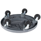 Trash Can Dolly Heavy-duty | 5 Caster | 460 Lb Capacity