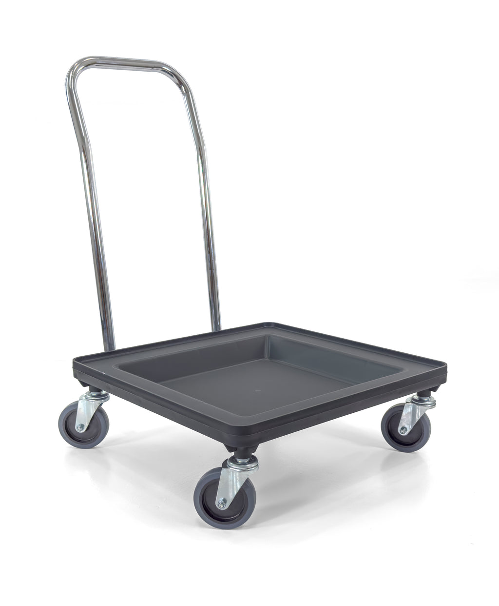 Dish Rack and Glass Rack Dolly with 31" Handle, 250 lb.