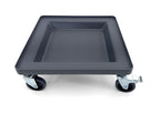 Dolly for Dish Rack and Glass Rack | 2 Wheel lock 4"