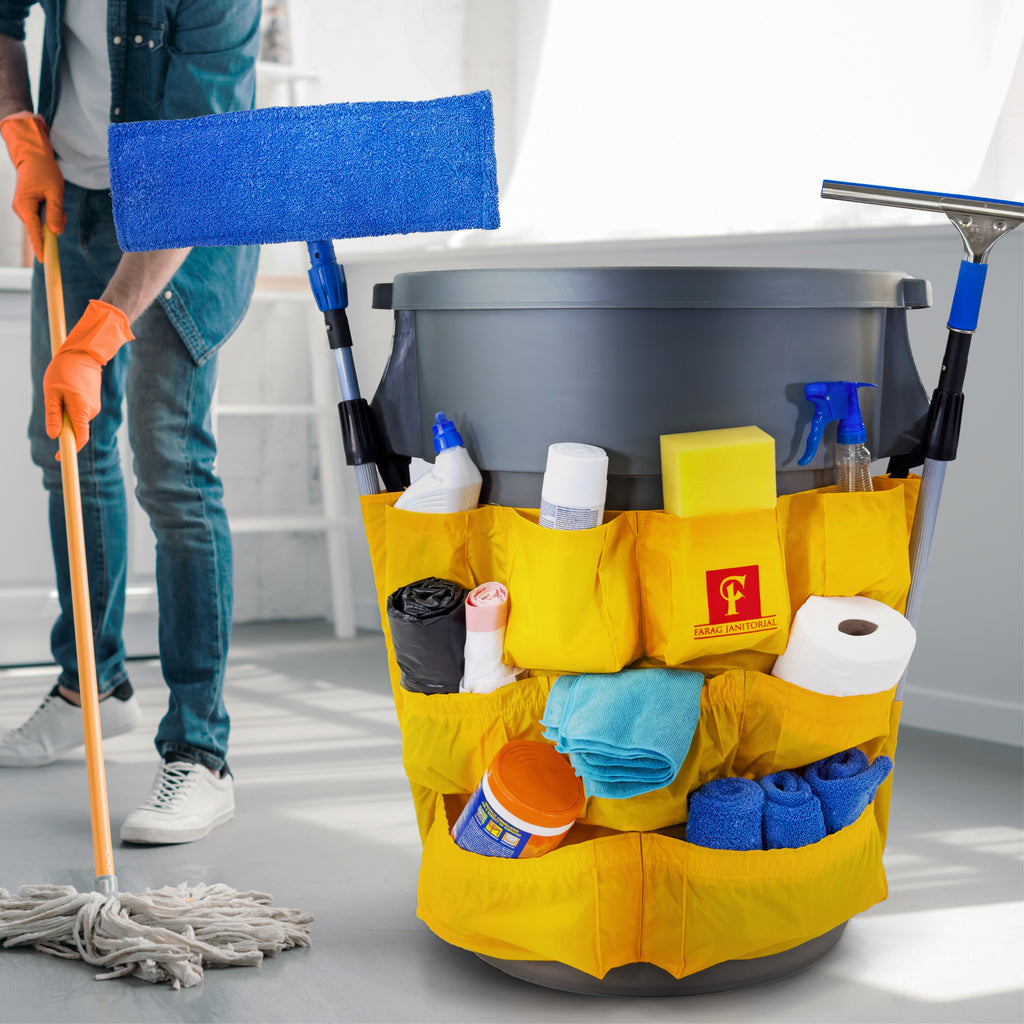 Trash Can Caddy Bag | Brute Compatible | Fits 32-55 Gallon Can