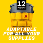 Trash Can Caddy Bag | Brute Compatible | Fits 32-55 Gallon Can
