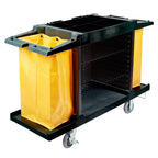 Hotel Cart Housekeeping Room Service Cart Black