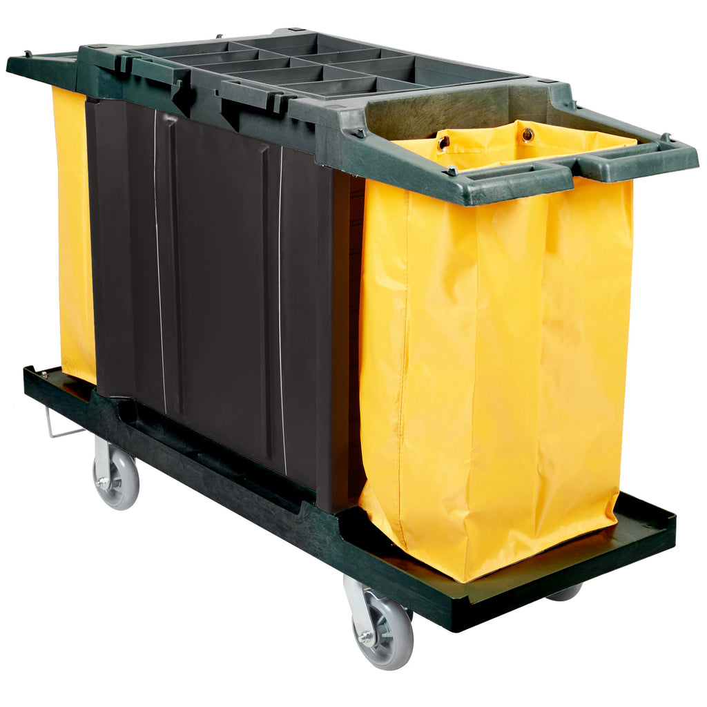 Hotel Cart Housekeeping Room Service Cart Black
