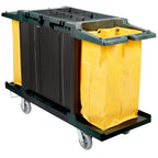Hotel Cart Housekeeping Room Service Cart Black