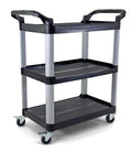 Utility Service Cart - 3 Shelf - 450 Lbs Capacity