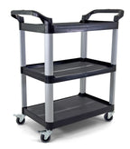 Utility Service Cart - 3 Shelf - 450 Lbs Capacity