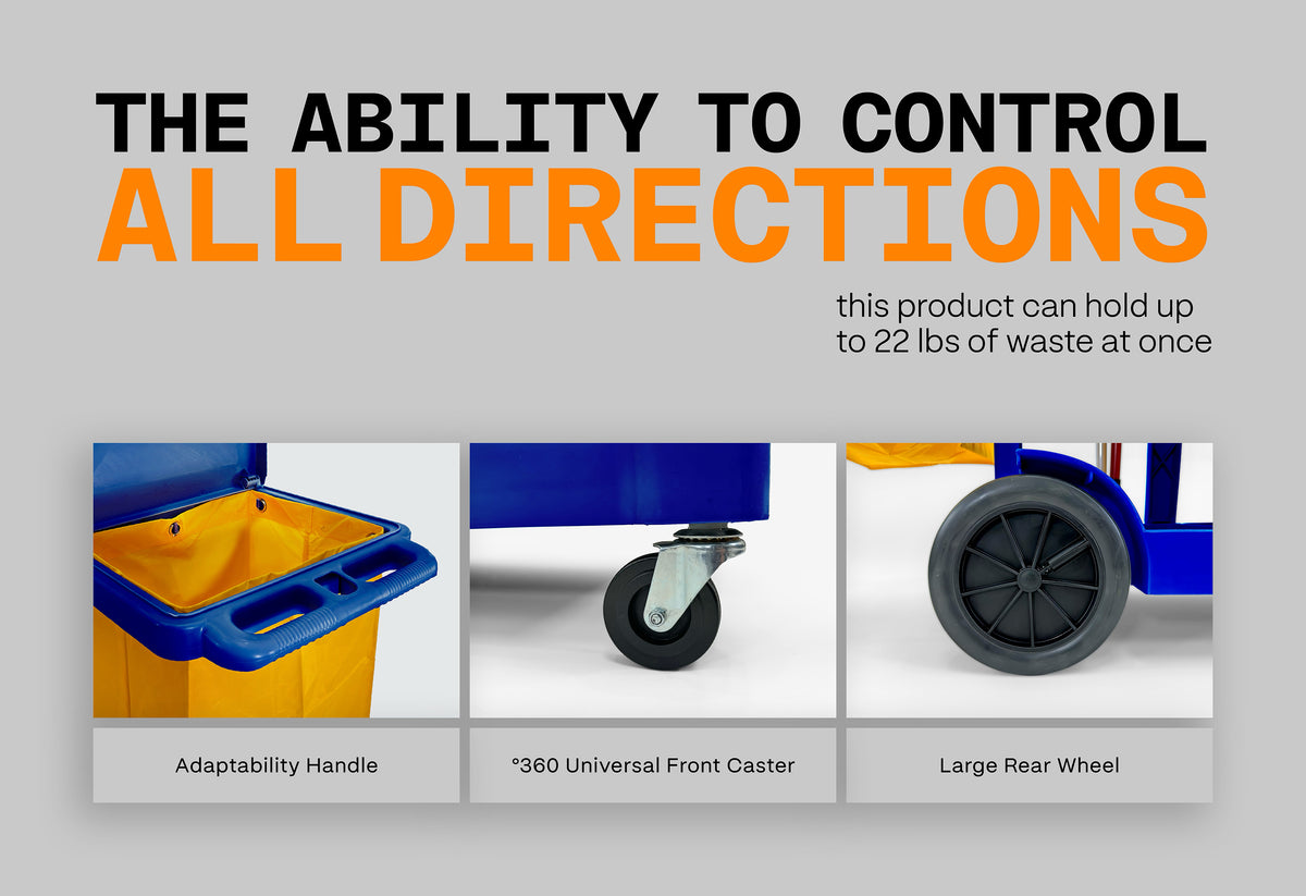 Commercial Housekeeping Janitorial cart