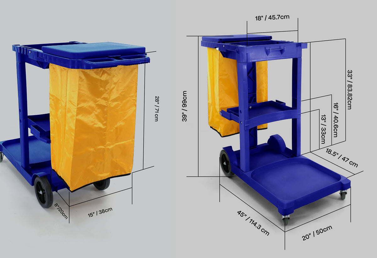 Commercial Housekeeping Janitorial cart