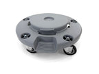 Trash Can Dolly | Heavy-Duty Plastic | 5 Casters | Foot Stabilizer | 460 Lb. Capacity