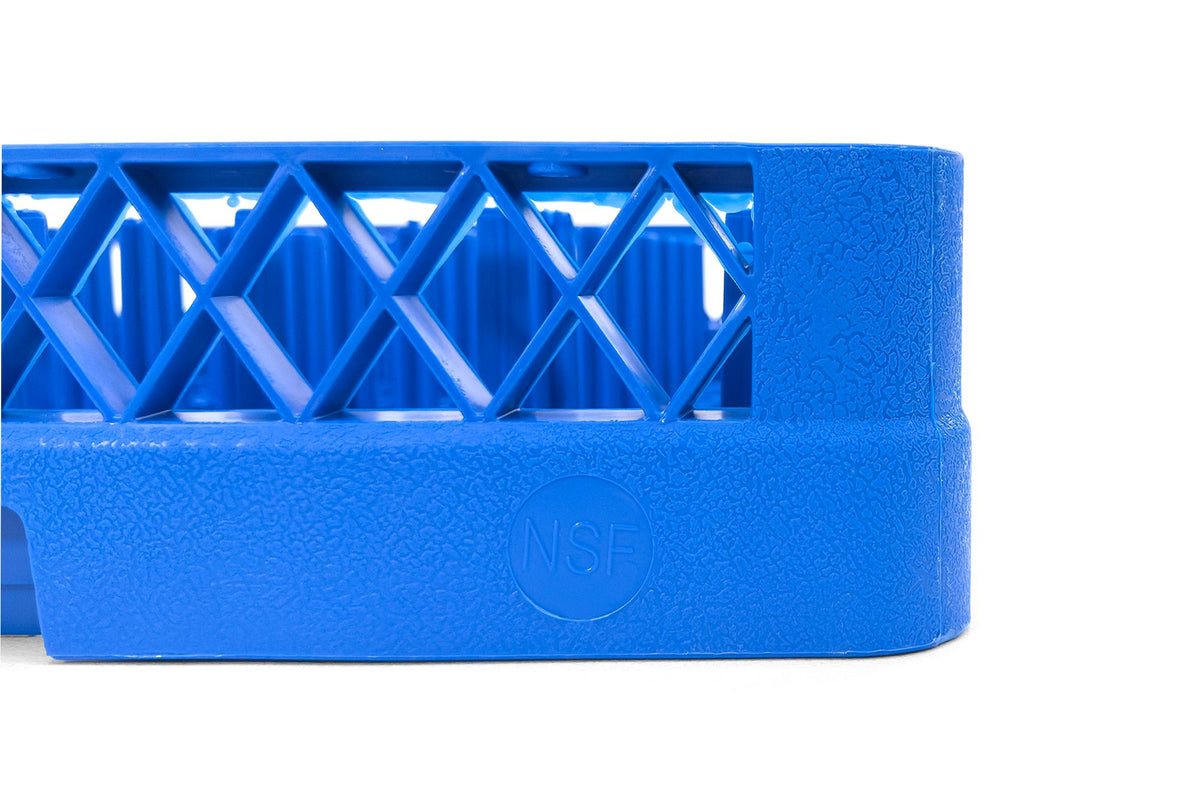 Peg Plate Rack for Commercial Dishwashers | Full-Size Tray Rack Blue