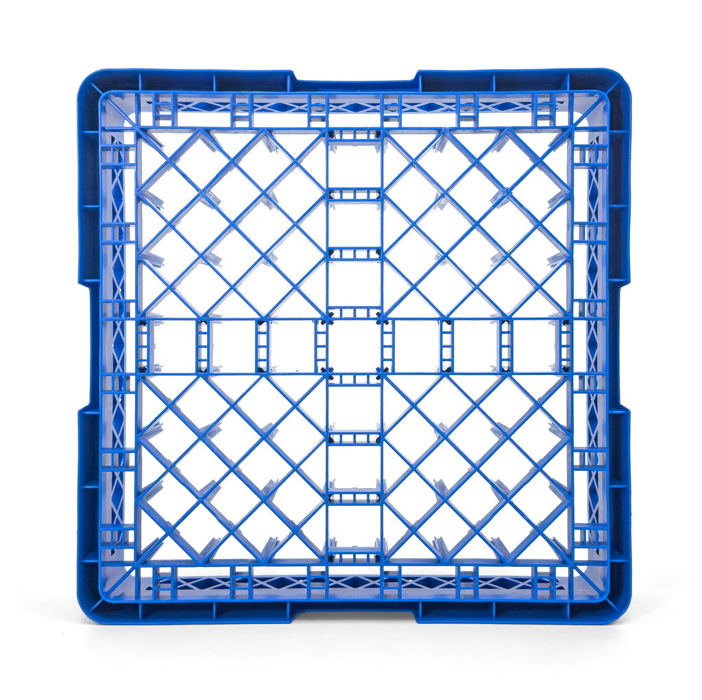 Peg Plate Rack for Commercial Dishwashers | Full-Size Tray Rack Blue