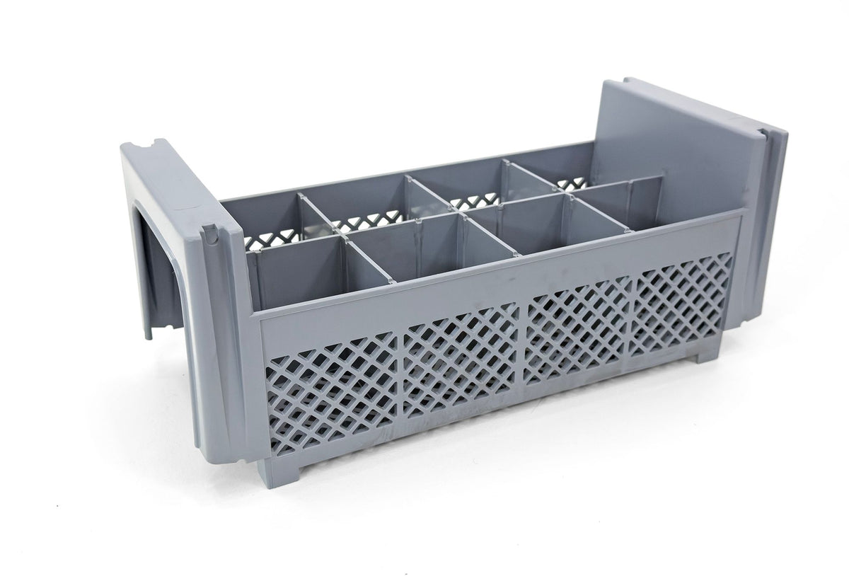 Commercial Flatware Rack | Universal Dishwasher | Cutlery Basket | 8 Slots | Silverware Organizer