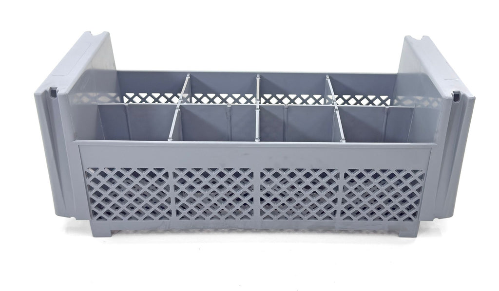 Commercial Flatware Rack | Universal Dishwasher | Cutlery Basket | 8 Slots | Silverware Organizer