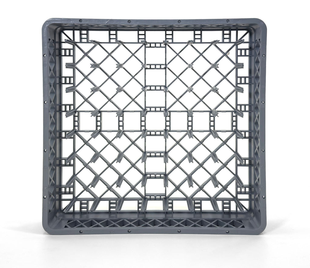 Peg Plate Rack for Commercial Dishwashers | Full-Size Tray Rack Gray