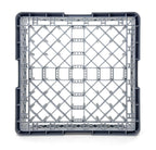 Peg Plate Rack for Commercial Dishwashers | Full-Size Tray Rack Gray
