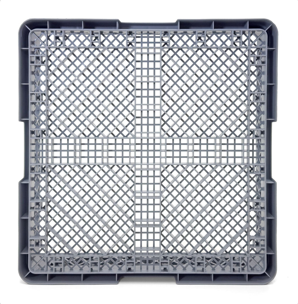Flatware Rack For Commercial Dishwasher | Full Size Combination Gray