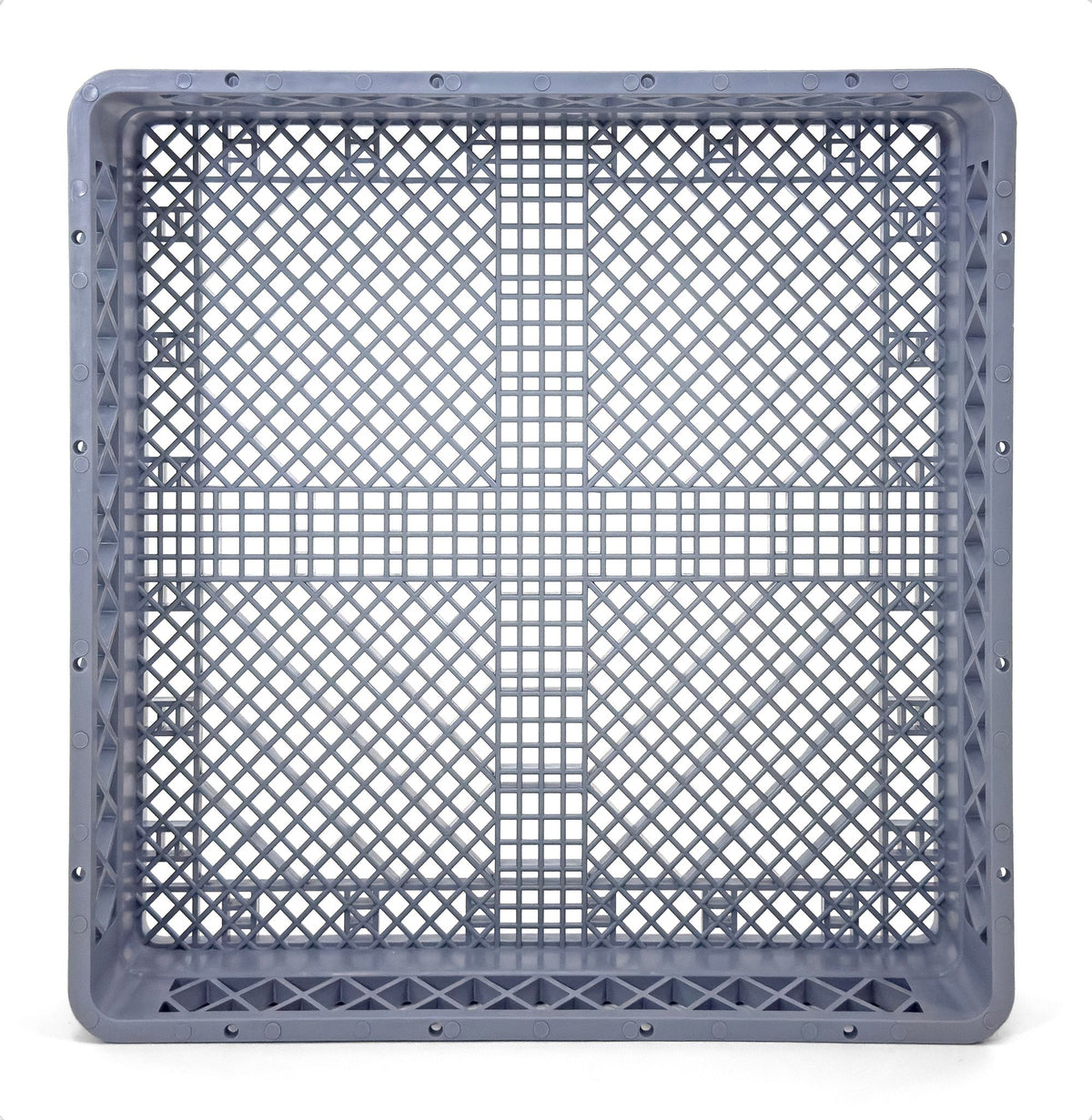 Flatware Rack For Commercial Dishwasher | Full Size Combination Gray