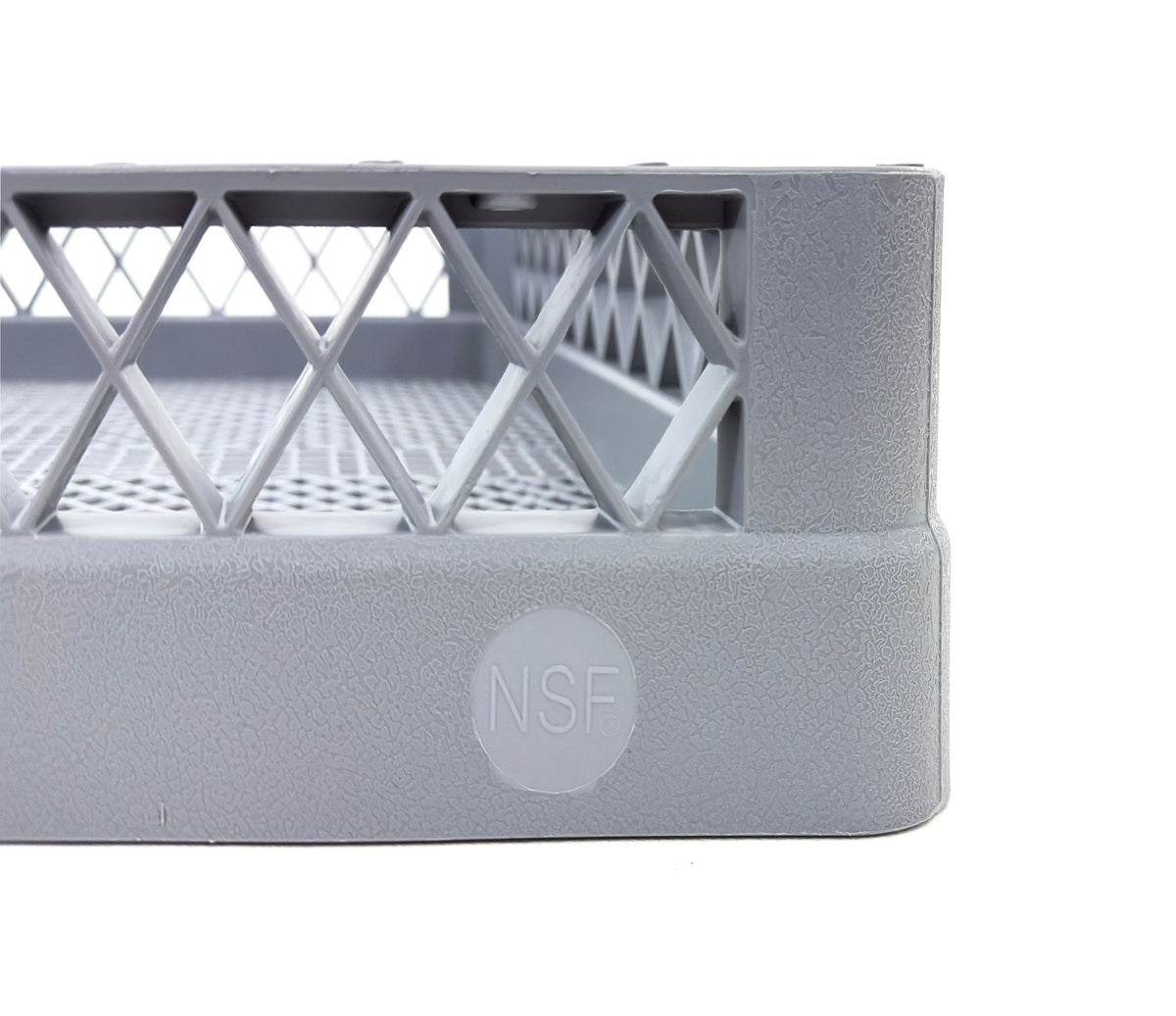 Flatware Rack For Commercial Dishwasher | Full Size Combination Gray