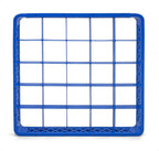 Extender Cup Rack | Durable Glass Rack Extension for Commercial Dishwasher | 25-Compartment | Blue