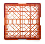 20-Compartment Glass Rack – Commercial Dishwasher Cup Rack | Orange.