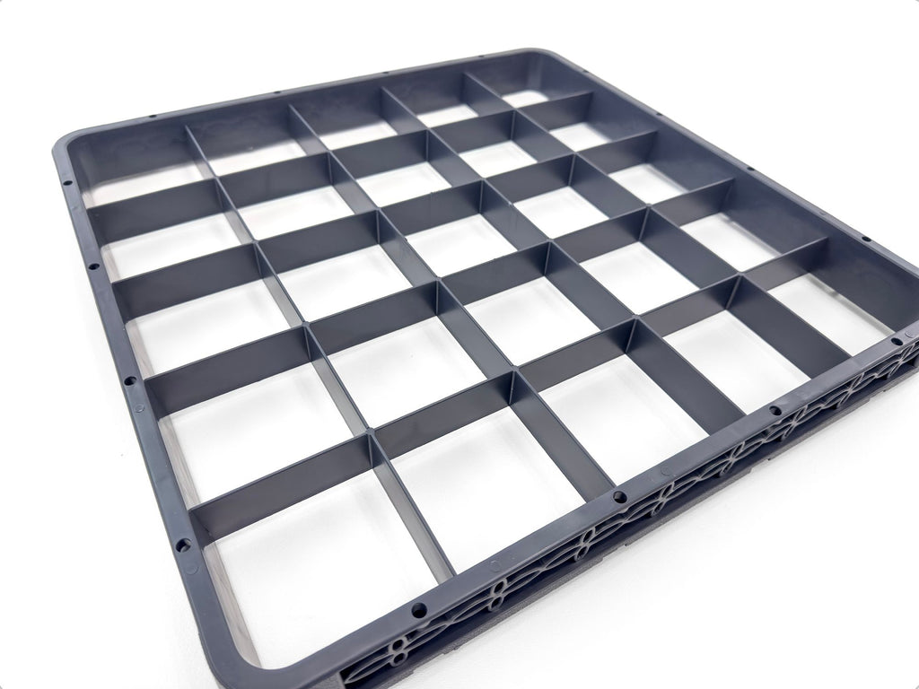 Extender Cup Rack | Durable Glass Rack Extension for Commercial Dishwasher | 25-Compartment