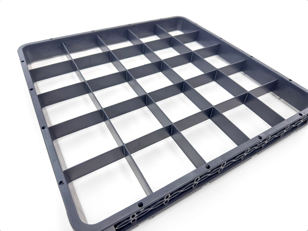 Extender Cup Rack | Durable Glass Rack Extension for Commercial Dishwasher | 25-Compartment