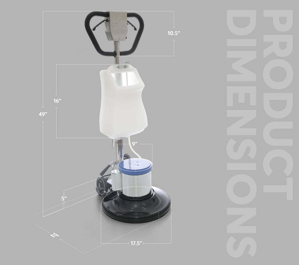 Industrial Floor Polisher Machine 1.5 HP BF522