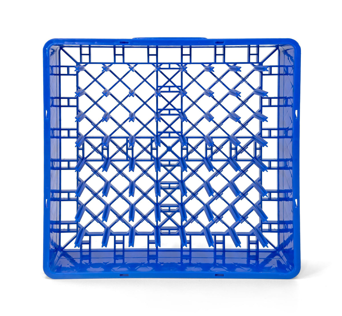 Commercial Dishwasher Glass Rack with Pegs | Heavy Duty Plastic Cup | Rack for Glasses, Mugs & Barware | Restaurant Dishwashing Rack | Blue