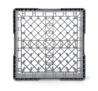 Commercial Dishwasher Glass Rack with Pegs | Heavy Duty Plastic Cup | Rack for Glasses, Mugs & Barware | Restaurant Dishwashing Rack | Gray