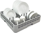 Peg Plate Rack for Commercial Dishwasher | Full Size Tray Rack | Polypropylene (Gray)