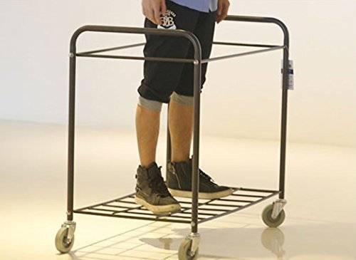 Commercial Laundry Cart , H 37.6" x W 21.8" x L 35.8" - AF08156
