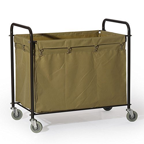 Commercial Laundry Cart , H 37.6" x W 21.8" x L 35.8" - AF08156
