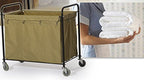 Commercial Laundry Cart , H 37.6" x W 21.8" x L 35.8" - AF08156