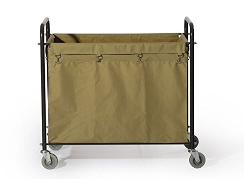 Commercial Laundry Cart , H 37.6" x W 21.8" x L 35.8" - AF08156