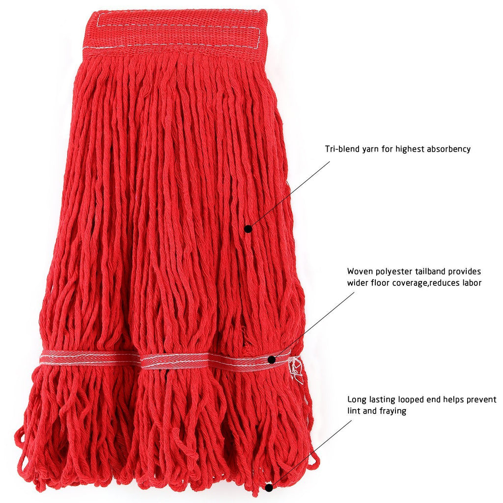 Commercial Universal Mop Head 16 ounce Colors