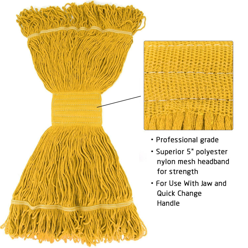 Commercial Universal Mop Head 16 ounce Colors