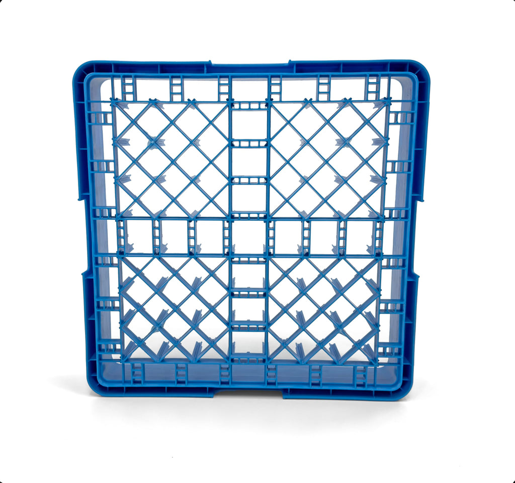Peg Plate Rack for Commercial Dishwasher | Full Size Tray Rack | Polypropylene (Gray)